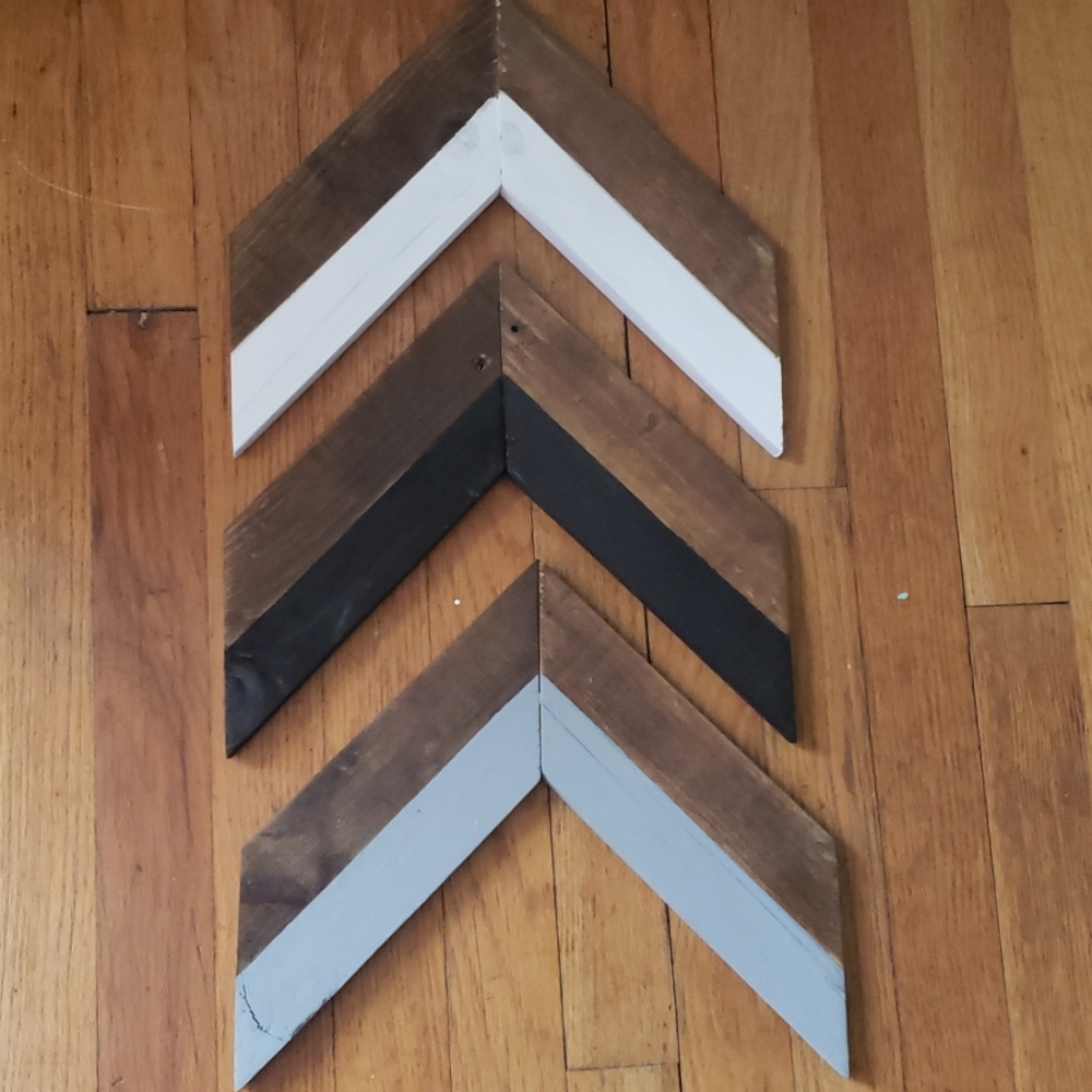 Handmade boho 3 pc arrows